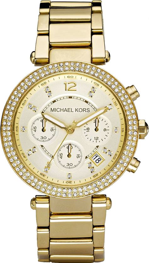 michael kors mk5354 damenuhr|Michael Kors Women's Parker Gold.